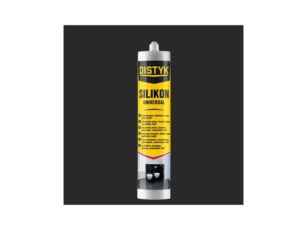 Silikon univerzální DISTYK universal, kartuše 310 ml, transparentní
