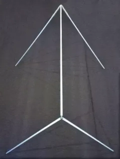 kovová střešní konstrukce (pavouk) pro plachtu Osada na dřevěnou podsadu TENT WOOD